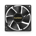 Вентилятор 12В DC ExeGate ExtraPower EP08025S3P (80x80x25 мм, Sleeve bearing (подшипник скольжения), 3pin, 2800RPM, 28dBA) EX166174RUS