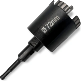 Коронка алмазная безударная по бетону SDS plus MKSS Toolbox 72 мм MK7200
