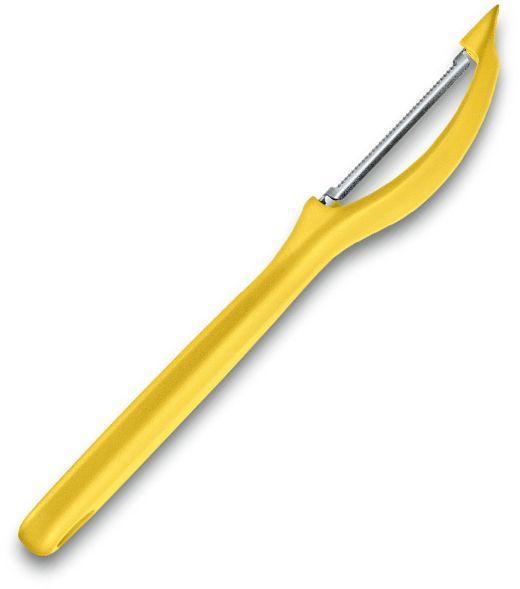 Овощечистка для овощей и фруктов Victorinox 7.6075.8 желтый упак.:европодвес