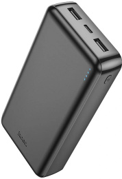 Мобильный аккумулятор Hoco J100A 20000mAh 2.1A 2xUSB-A черный 28547230