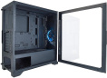 Корпус ATX AZZA Eclipse, Midi-Tower, без БП, черный [csaz-440 eclipse]