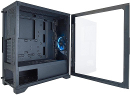 Корпус ATX AZZA Eclipse, Midi-Tower, без БП, черный [csaz-440 eclipse]