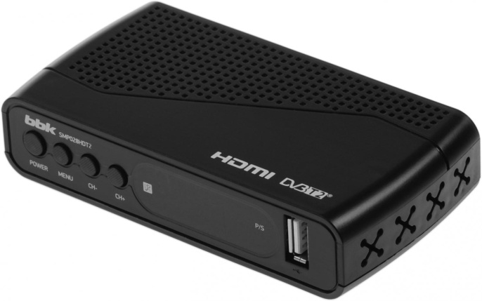 Ресивер DVB-T2 BBK SMP028HDT2 черный (SMP028HDT2 (B))