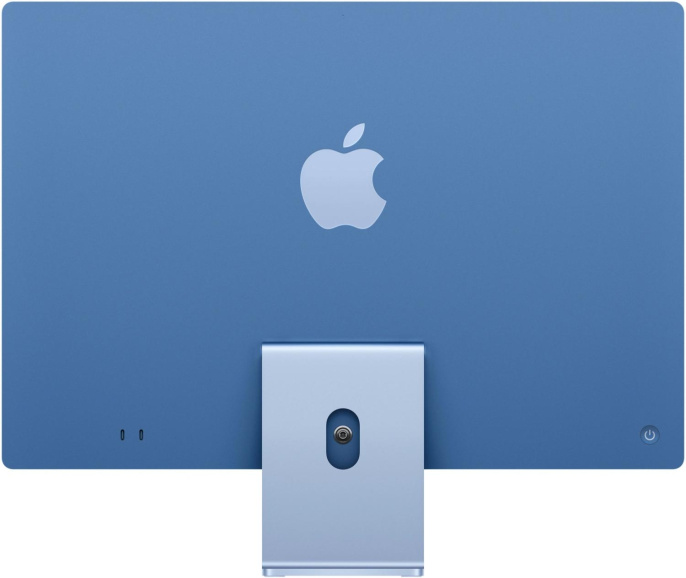 Моноблок Apple iMac A3247 24" 4.5K M4 8 core (4) 16Gb SSD256Gb 8 core GPU macOS WiFi BT 143W клавиатура мышь Cam синий 4480x2520