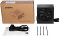 Блок питания Digma DPSU-500W-WH, 500Вт, 80 PLUS WHITE, 120мм, черный, retail