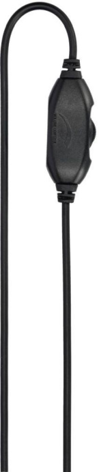 Гарнитура HAMA NHS-P100,  для компьютера, накладные,  проводные, черный [00139920]