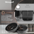 Вытяжка встраиваемая Weissgauff Box 600 PB IX нержавеющая сталь управление: кнопочное (1 мотор)