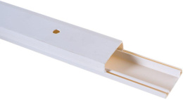 Кабельный канал IEK CKK11-020-010-1-K01 Ecoline 20x10мм белый 2м упак.:1шт