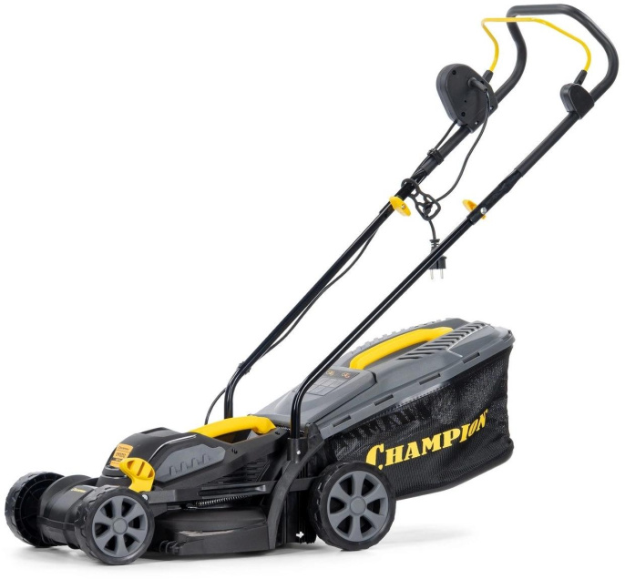 Газонокосилка роторная Champion EM3312 1200Вт
