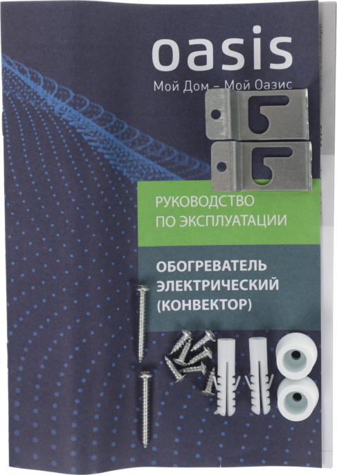 Конвектор Oasis KM-10 1000Вт белый