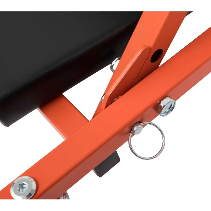 Подкатной стул-лежак трансформер Gigant на 6-ти колесах GTLC-6