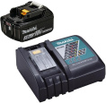 Батарея аккумуляторная Makita BL1830B LXT 18В 3Ач Li-Ion З/У в компл. 191A25-2
