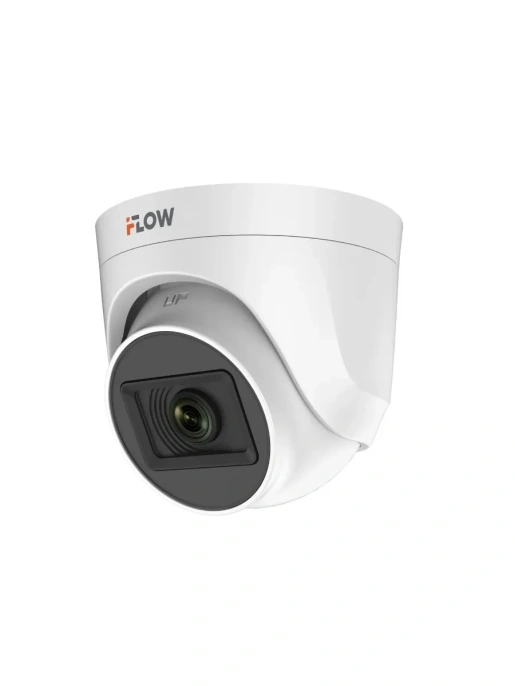 Камера F-AC-1321 2.8mm 2Мп уличная сферическая HD-TVI камера с ИК подсветкой ИК до 20м