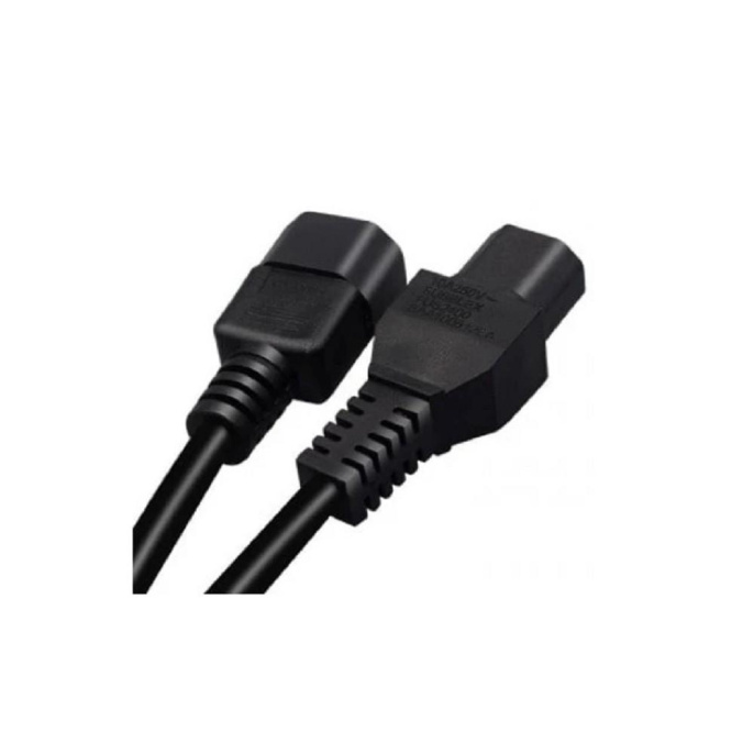 KS-is Кабель питания IEC-C14 - IEC-C15 KS-857B-2 2м черный