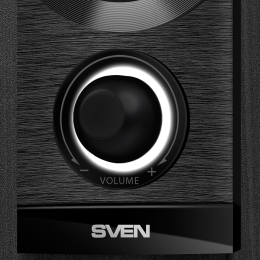 SVEN MS-150, чёрный, акустическая система 2.1, мощность RMS : 8 Вт+2x3.5 Вт
