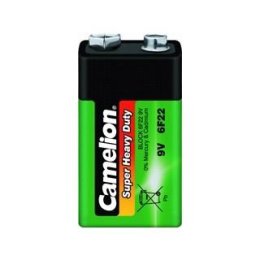 Camelion 6F22 SR-1 6F22-SP1G, батарейка,9В 1 шт. в уп-ке