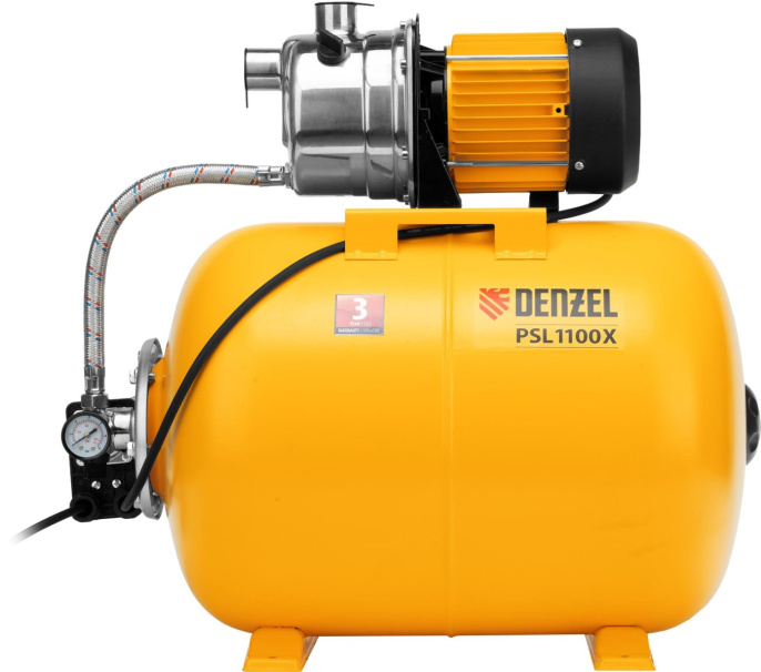 Насосная станция центробежный Denzel PSL1100X 1100Вт 3600л/час 97311