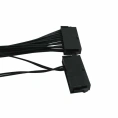 Sync Starter TSR436 30 см двойной удлинительный кабель-адаптер 3 PSU ATX 24Pin блок питания Sync Starter ADD3PSU для майнинга биткоинов