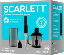 Блендер погружной Scarlett SC-HB42F89 1100Вт черный
