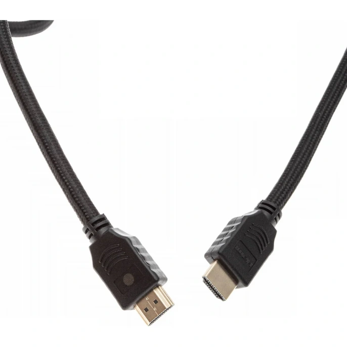 Аудио-видео кабель CACTUS CS-HDMI.2-1 HDMI (m)/HDMI (m) 1м. позолоч.конт. черный 1723649