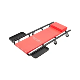 Ремонтный пластиковый подкатной лежак Rockforce на 6-х колесах RF-TRHL6040-2