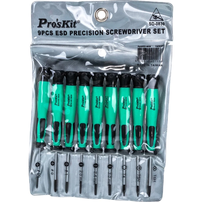 Набор отверток Pro'sKit SD-0839 00325128