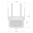 Маршрутизатор/ Netcraze Giga Мультигигабитный интернет-центр с Mesh Wi-Fi 6 AX3000, Smart-коммутатором 1?2.5G/SFP и 4?1G, многофункциональными портами USB 3.0 и 2.0 Netcraze Giga NC-1012