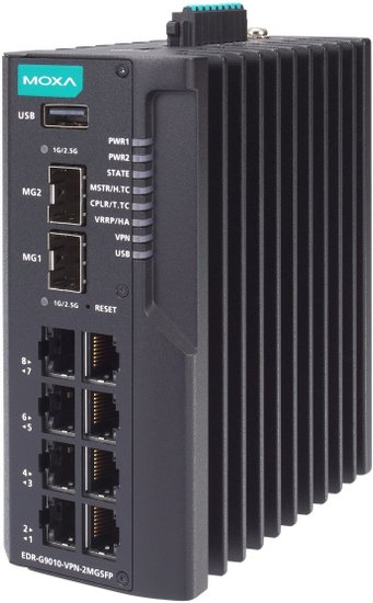 Межсетевой экран Moxa EDR-G9010-VPN-2MGSFP-HV