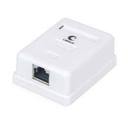 Компьютерная розетка RJ-45 Cabeus WS-8P8C-Cat.5e-SH-1 одинарная