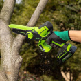Цепная пила Greenworks G24MCS10 дл.шины:4" 10cm 1аккум. 2Ач ЗУ 2008207UA