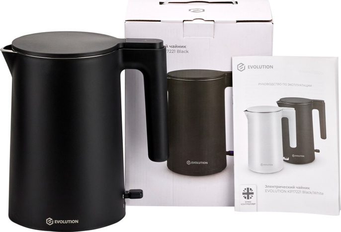 Электрический чайник EVOLUTION KP17221 Black