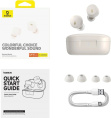 Наушники Baseus A00023800223-00 Bowie E18 True Wireless Earphones Stellar White материал: ABS + PC, Bluetooth 5.3, время работы: около 7.5 часов, интерфейс зарядки: Type-C, время зарядки