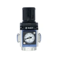 Регулятор давления воздуха 1/4" с манометром мини AIST 91033102 00-00009678