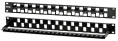 Патч-панель наборная Hyperline PPBL3-19-24S-RM 19" 1U 24xRJ45