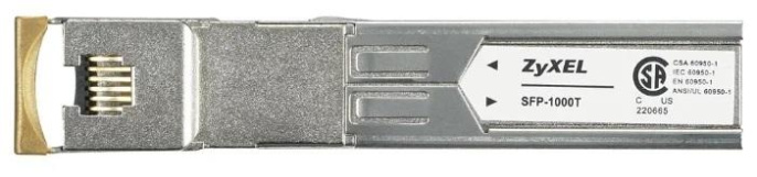 Трансивер Zyxel SFP-1000T с портом Gigabit Ethernet 1000Base-T , 100 м OEM (91-010-172001B)