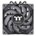 Кулер Thermaltake ToughAir 110 (CL-P073-AL12BL-A) (Intel: LGA 1851/1700/1200/1156/1155/1151/1150, AMD: AM5/AM4/AM3+/AM3/AM2+/AM2/FM2/FM1, крепление на винтах, 4 тепловые трубки (6мм), размер вентилятора: 120x120x25мм, 2000об/мин, 58.35CFM, 23.6dB(A), PWM,