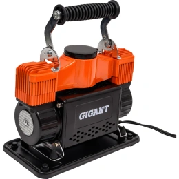 Автомобильный металлический двухпоршневой компрессор Gigant 12V, 85 л/мин GCA-85