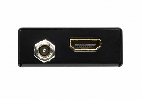 Удлинитель ATEN VB800-AT-G HDMI, 20 м., 1xUTP Cat5e, макс.разр.4096x2160/3840x2160 60Hz 4:4:4 10м/1080p 20м, HDMI, DC 5.3V, указано суммарное расстояние источника сигнала- усилитель- приемник сигнала;каскад до 10 уровней