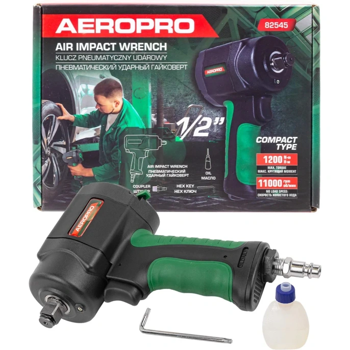 Пневмогайковерт Rockforce RF-82545(18420)