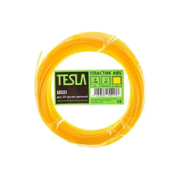 Пластик для 3D ручки TESLA ABS ABS03 жёлтый, 10 м 370460