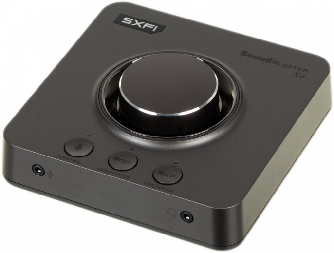 Звуковая карта Creative USB Sound Blaster X4 Super X-Fi Ultra DSP 7.1 Ret