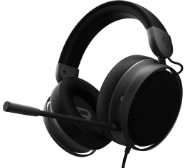 Гарнитура Дарк Проджект HS6 Серый DP-HS-1006 проводная, игровая, широкий частотный диапазон 20 Гц–20 кГц, съемный микрофон, шумоподавление: пассивное