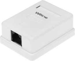 Розетка WRline WR-WS-8P8C-C5E-1 комп.RJ45 1 кат.5E UTP бел. упак.:1шт