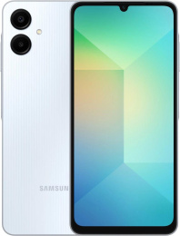 6.7" Смартфон Samsung Galaxy A06 4/64Gb,  SM-A065F,  IPS,  5000мAч,  голубой