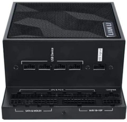 Блок питания Lian-Li ATX 1000W EDGE1000 + HUB Gen.5 80+ gold 20+4pin APFC 120mm fan 12xSATA Cab Manag RTL (G9P.EG1000G.BH00.RU)