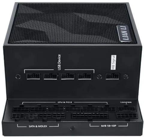 Блок питания Lian-Li ATX 1000W EDGE1000 + HUB Gen.5 80+ gold 20+4pin APFC 120mm fan 12xSATA Cab Manag RTL (G9P.EG1000G.BH00.RU)