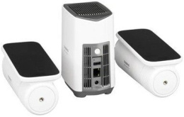 Видеокамера Baseus S0TX002131 Security S1 Pro Dual 3K 2-Cam Kit White S0SU00 станция: встроенная сирена 90 дБ, память 16 ГБ, подключение: Wi-Fi 2.4 ГГц, радиус