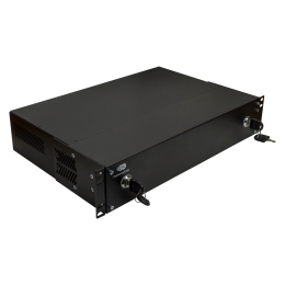 Управляемый USB over IP концентратор DistKontrolUSB-32 с 32 портами USB c 2 блоками питания / Ethernet 2 x 10/100/1000 Mb / Защитный модуль с замком