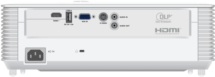 Проектор Exell EXD101W DLP 3800Lm LS 1024x768 30000:1 ресурс лампы:15000часов 1xUSB typeA 1xHDMI 2.6кг