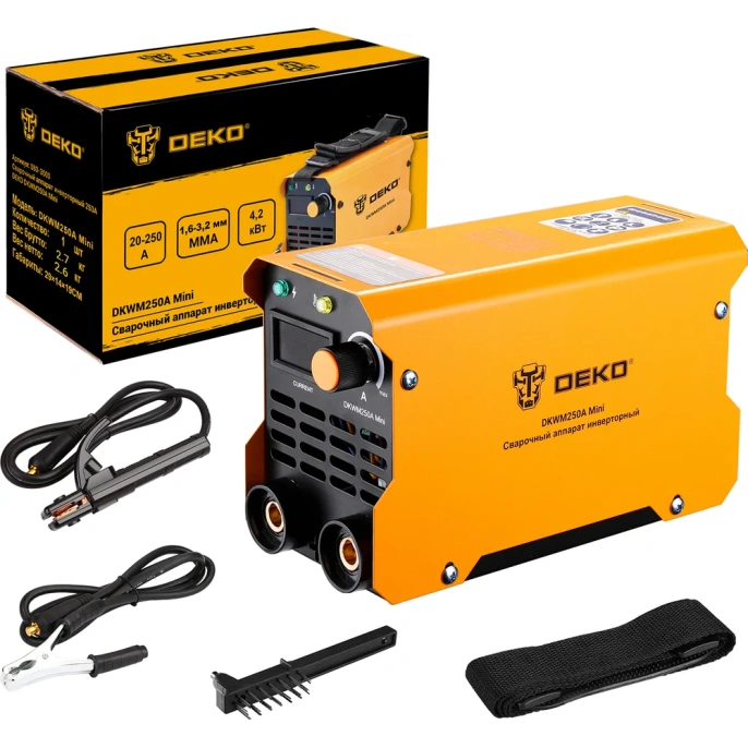 Сварочный аппарат DEKO DKWM250A Mini,  инвертор [080-3000]